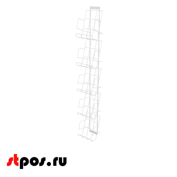 00_Дисплей 5 полок А5, RAL9016, Белый