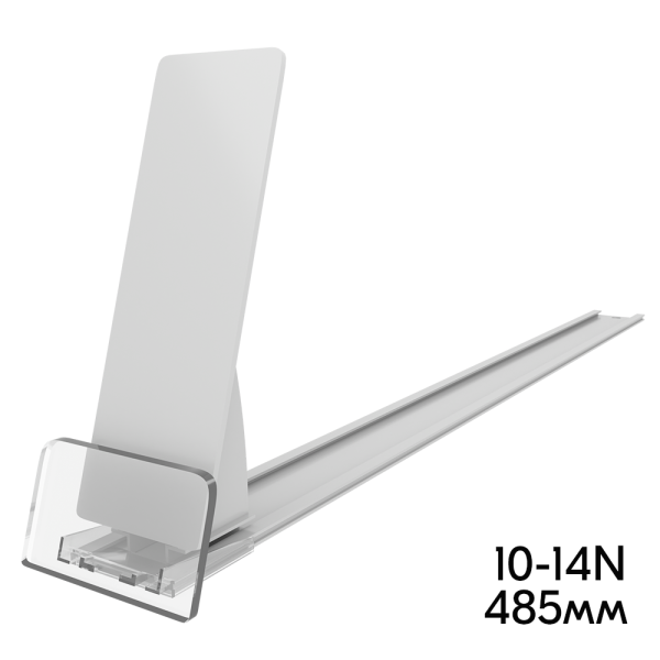 sk_Пружинный толкатель наклонный 44х132 мм FORTA GROSSA-3 10-14N, с но 60х35 мм, 10-14 ньютонов, 485мм