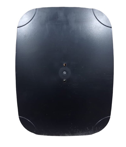 01_Основание-утяжелитель для рекламных стоек, овальная, Чёрный RAL9005 