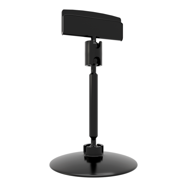 sk_Ценникодержатель на круглой подставке BASE-CLIP ножка  50мм, Черный