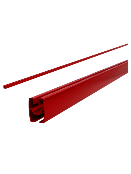sk_Профиль алюминиевый подвесной ECOTRACK-20, 2500мм, Красный