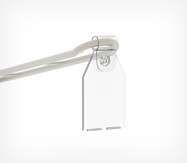 01_Откидной ценникодержатель на крючок PP-TAG
