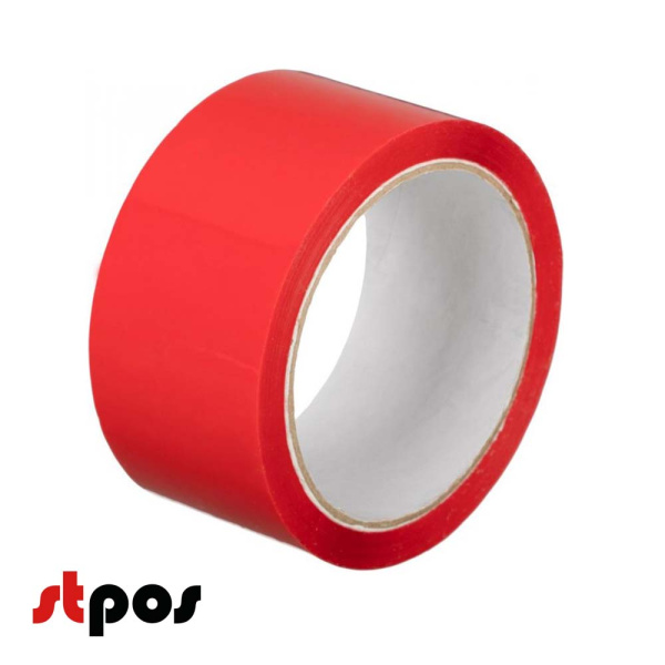 00_Лента упаковочная 48ммх66м Нова Ролл 204, красная