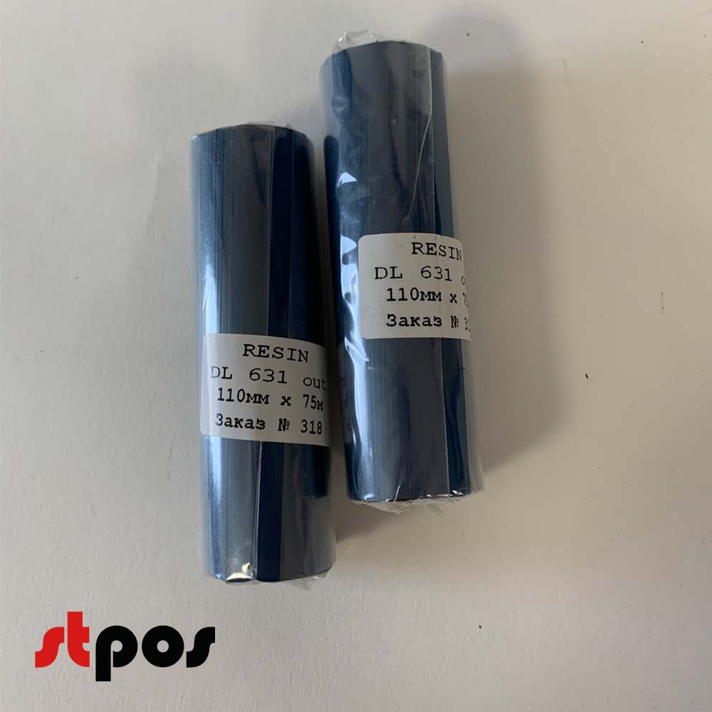 02_Риббон DL 631 110х75м OUT RESIN (смола) (110мм, 75 метров)