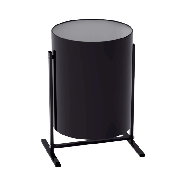 stpos_Урна металлическая разборная, 25л, 300х350х485мм, цвет Черный