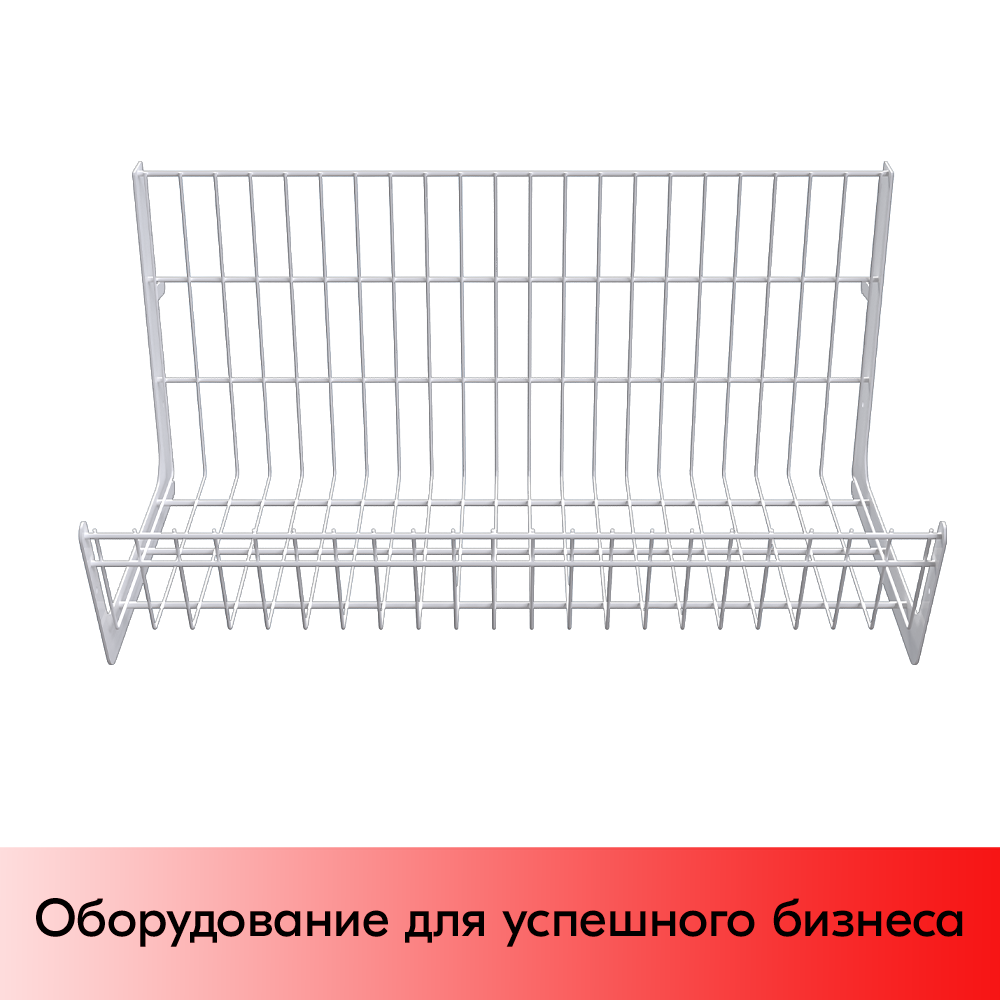 03_Основание корзины сетчатой навесной 300х665х300 мм (унив. для 25 50 серии), Белы