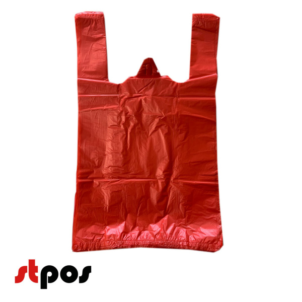 00_Пакет МАЙКА 23х43см, 2,3гр (100 штпласт, 50 упмеш) КРАСНЫЙ