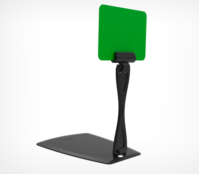 01_Комплект ДЕЛИ настольный с изменяемым углом наклона DELI-UNBO-SET90, Черный