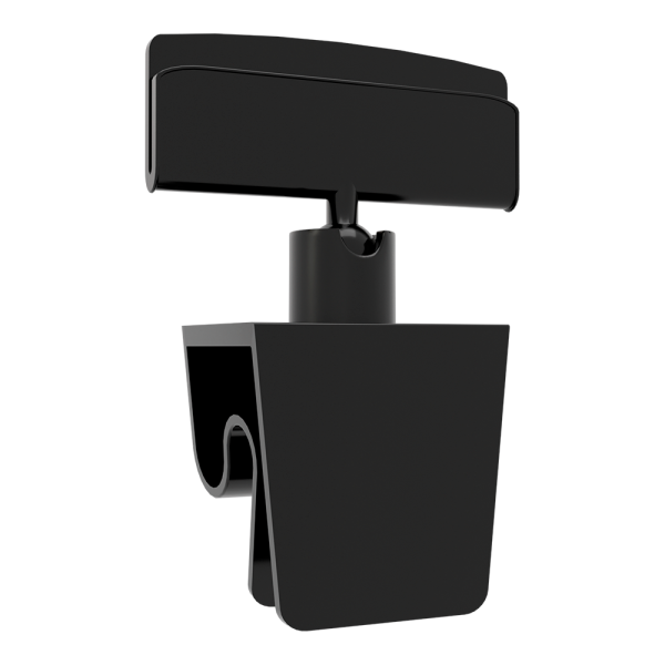 sk_Ценникодержатель универсальный на клипсе CL-CLIP, ножка   0мм, Черный