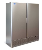 Холодильный шкаф из нержавеющей стали Капри 1,5М динамика, (0...+7)