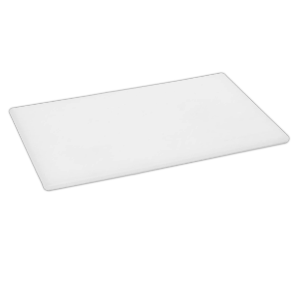 sk_Доска разделочная гладкая матовая, 400х300х10мм, полиэтилен, Белая