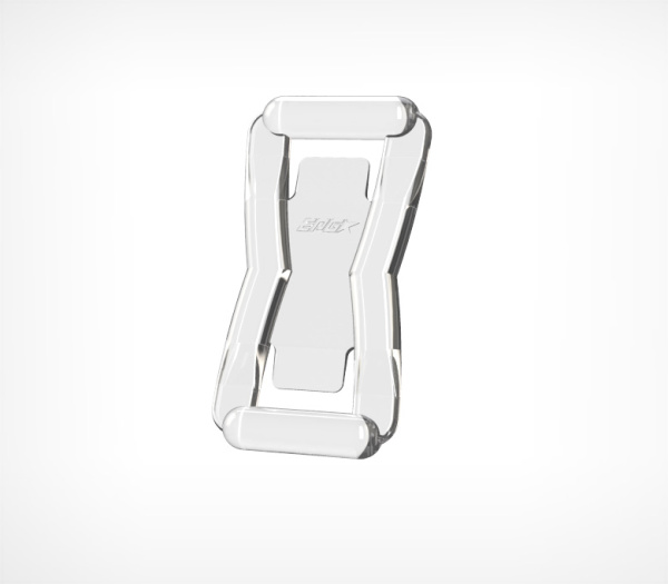 01_Кронштейн соединительный DELI-UNBO 40мм, Прозрачный