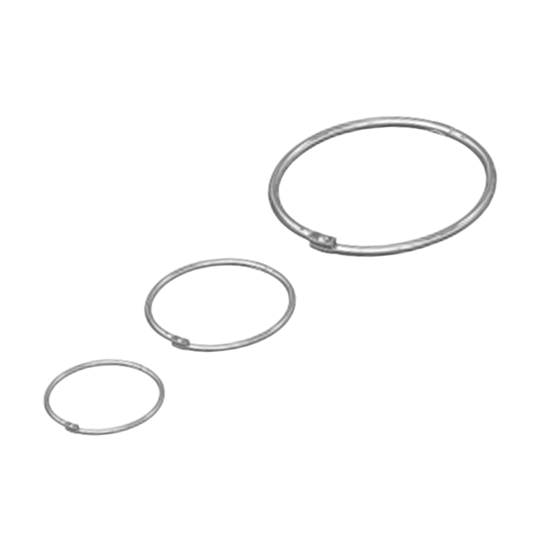 Кольца металлические