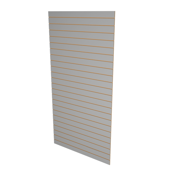 stpos_Экономпанель 1200х2400мм вертикальная (18мм,1200х2400мм, шаг 100мм,23 паза), Шагрень, Серый