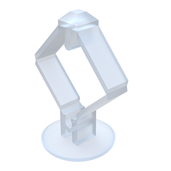 sk_2_Заклепка пластиковая SNAP RIVET, цвет прозрачный