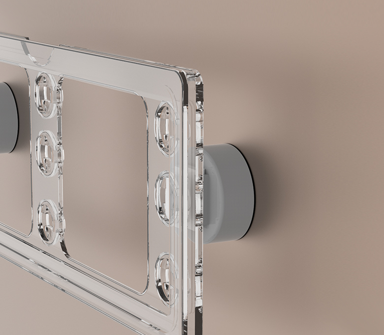 3_Магнитный держатель рамки ТЕХНО МИНИ TECHNO MGT-CLIP