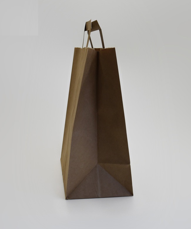 03_Крафт пакет 240х280x140 мм, Бурый, Набор 25 шт.