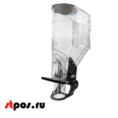 Гравитационный диспенсер 150х470х230мм для сыпучих продукт.AIRBOX GR7 7л,на штангу,с ц/д, прозрачный