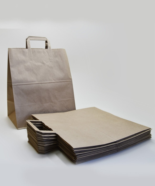 01_Крафт пакет 280х300x170 мм, Бурый, Набор 25 шт.