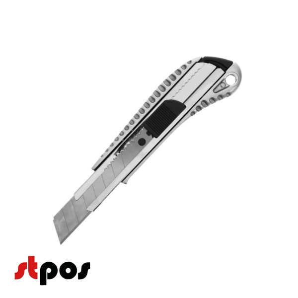 00_Нож с выдвижным лезвием 18 мм (малярный, концелярский)