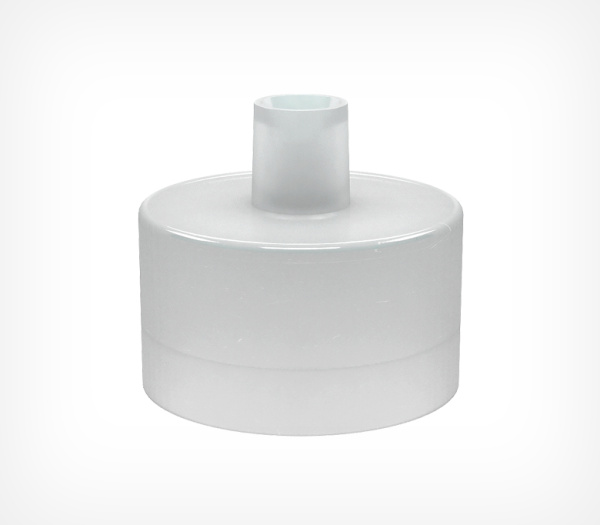 01_Основание ценникодержателя на бутылочную крышку 28 мм BOTTLE CAP, Белый