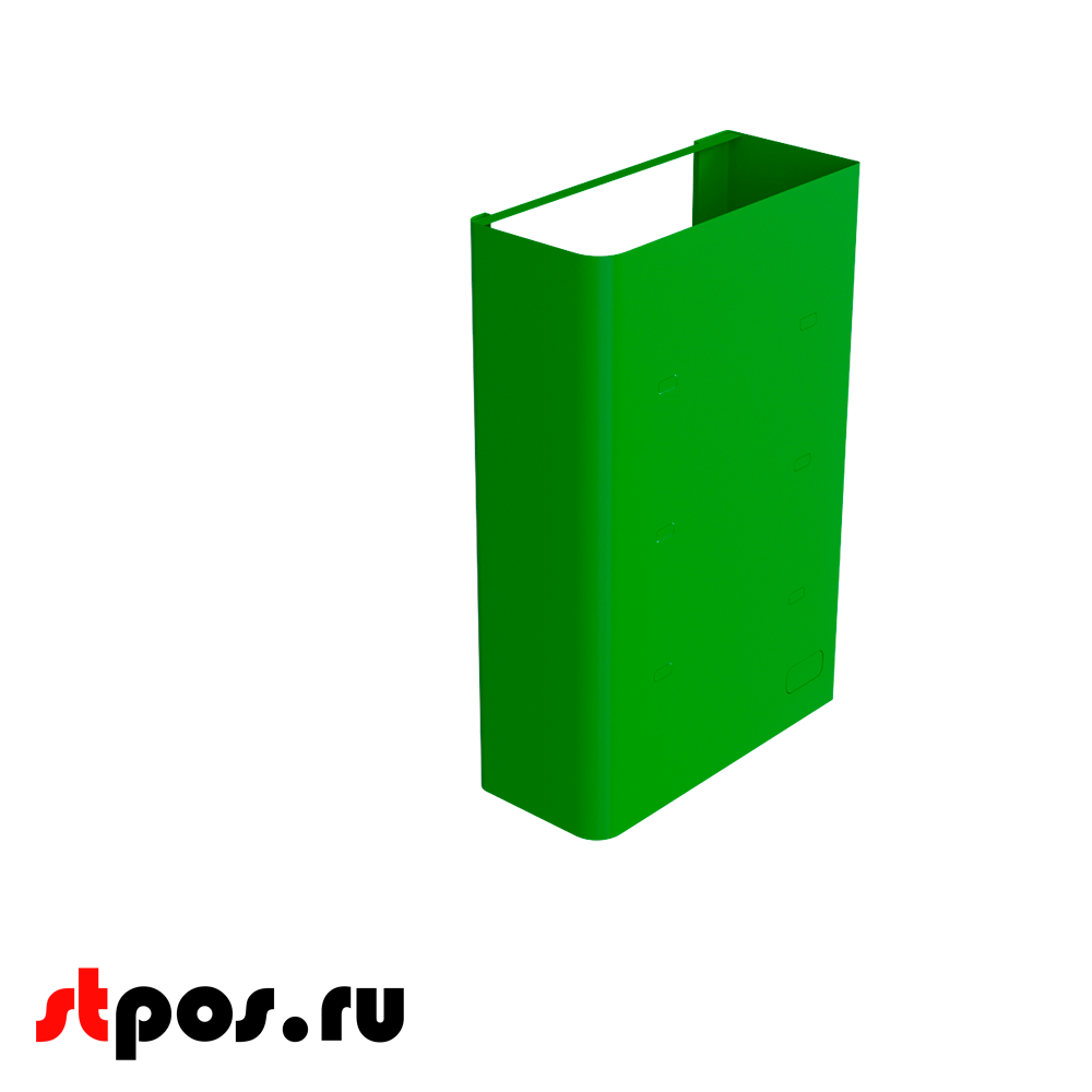 02_Тумба для кассового бокса МИНИМАРКЕТ и МИНИМАРКЕТ PLUS, RAL6018, Салатовый, спец.цвет