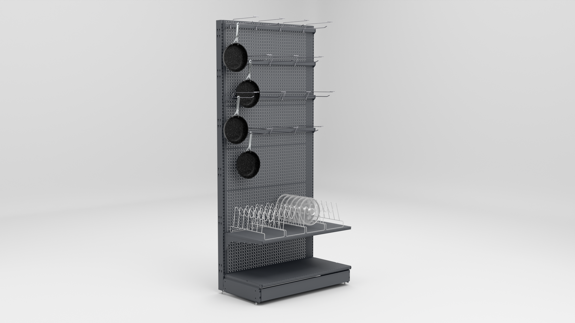 Стеллаж для сковородок