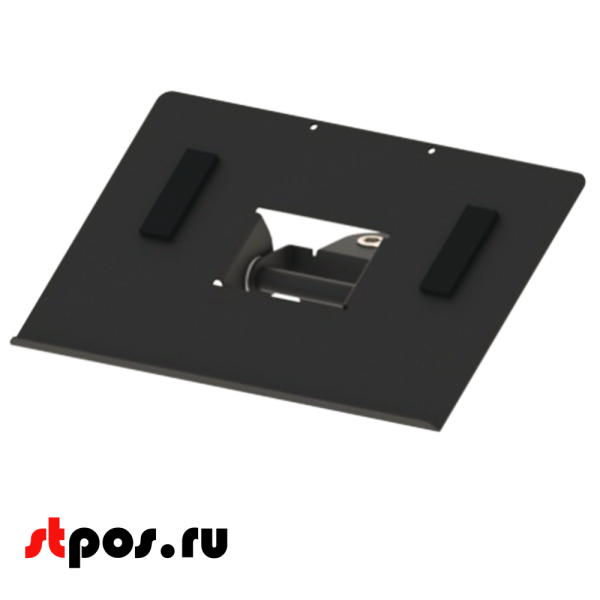 00_Держатель для клавиатуры, под размер 290х192 мм, штыревое крепление, RAL9005, Черный