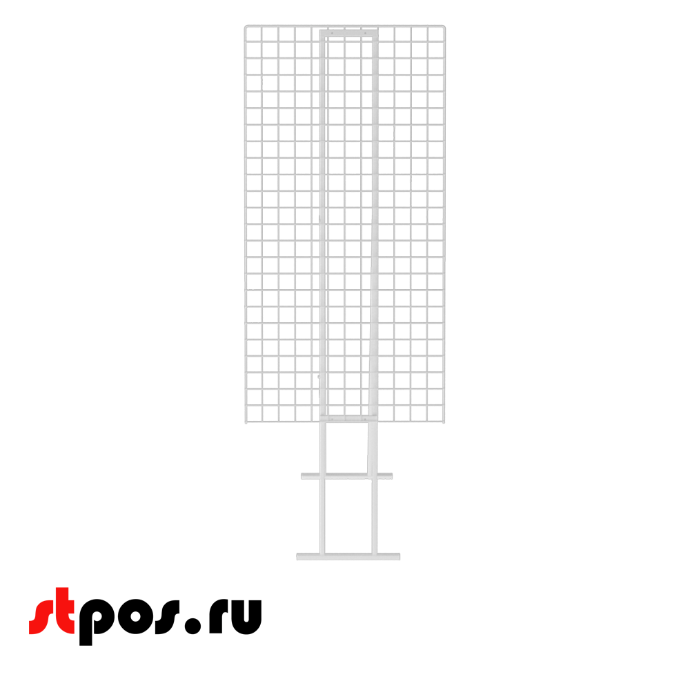 02_НАБОР Стенд складной с сеткой 1200х600 мм, RAL9016, Белый