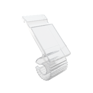 1_Адаптер для кассет цен и ДЕЛИ систем PC ADAPTER DELI, Прозрачный