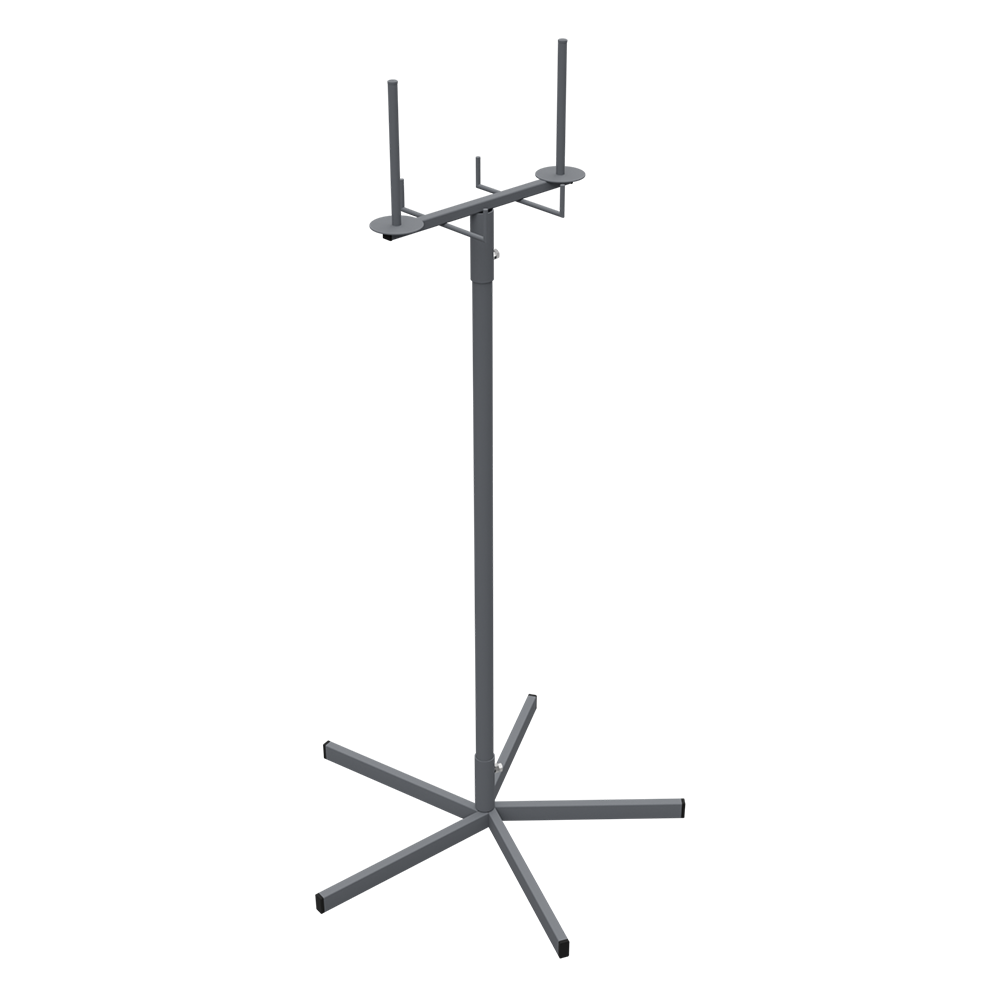 sk_Стойка для пакетов лайт Нордика 500х500 мм, h1400мм, Муар, RAL7024 Серый, спец.цвет