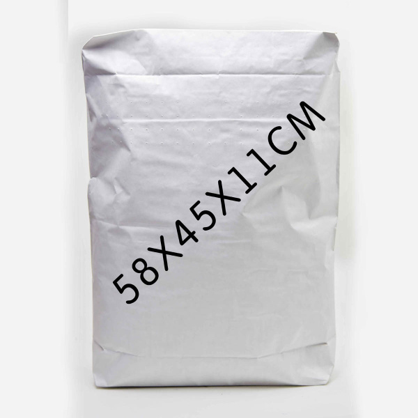 01_Мешок Клапанный (Закрытый) 450х580х110 мм, двухслойный, Белый