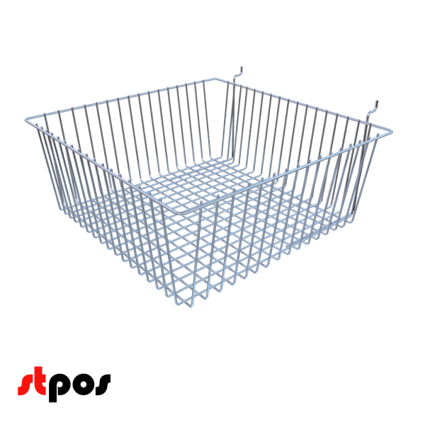 04_Корзина для экономпанелей 520х395х200мм, цинк-хром