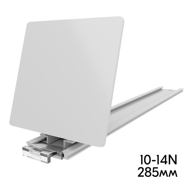 sk_Пружинный толкатель наклонный 75х74мм FORTA QUADRA-0 10-14N, 10-14 ньютонов, без ограничителя, 285мм