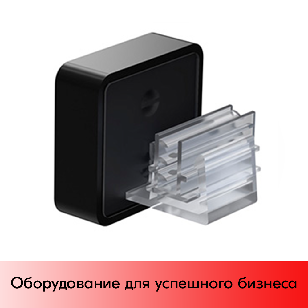 01_Магнитный держатель под уголом 0 к поверхности 35х35х33мм, Черный