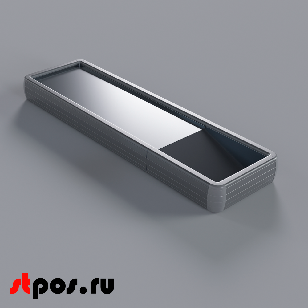 02_Рабочая поверхность для кассового бокса МИНИМАРКЕТ, узкий накопитель, длина 1500мм