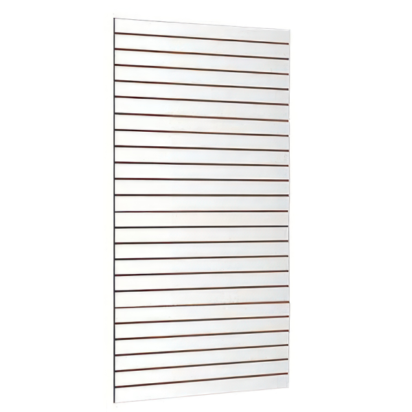sk_Экономпанель вертикальная EMP(N)1224-50-47, 1200х2400мм, толщина 18мм, шаг паза 50мм, Шагрень, Белый