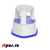 Табурет-стремянка STEPP PRO, 480х440 мм, Синий