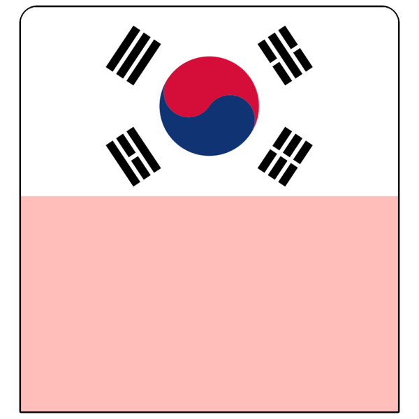 sk_Шелфстоппер stpos ФЛАГИ (Южная Корея) из ПЭТ 0,3мм в ценникодержатель, 70х75 мм, розовый