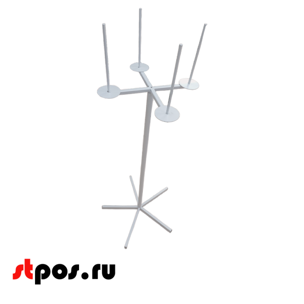 00_Стойка для пакетов лайт Нордика 1270х500 мм, Глянец, RAL9016 Белый