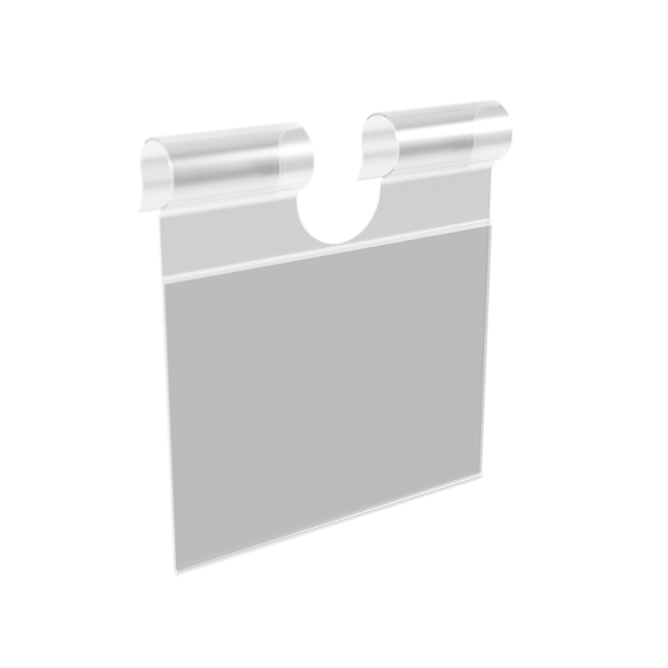 sk_Ценникодержатель на крючок откидной VH 26 длина 40мм, прозрачный sk_Ценникодержатель на крючок откидной VH 26 длина 40мм, прозрачный