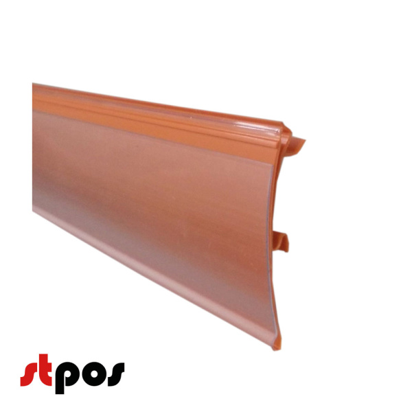 00_Ценникодержатель полочный HSAC 39 длина  988 мм ОРАНЖЕВЫЙ