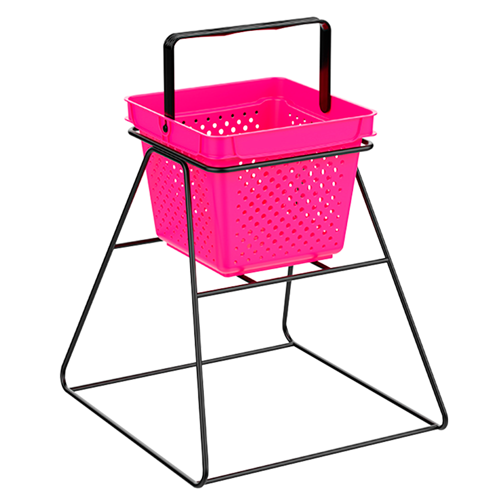 sk_2_Стационарный накопитель для корзин QUADRO, 400400х400мм, Черный