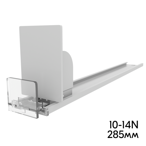 sk_Пружинный толкатель 38х50 мм FORTA NORMA-1 10-14N, с ограничителем 20х25 мм, 10-14 ньютона, 285 мм