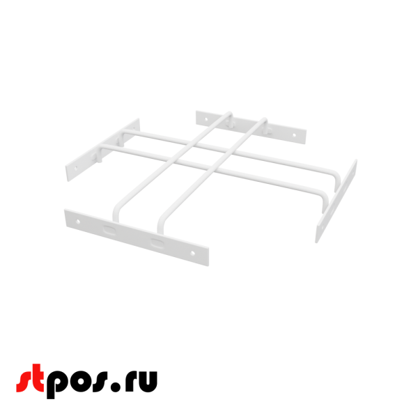 00_Квадрат 370 для крепления дисплеев, RAL9016, Белый