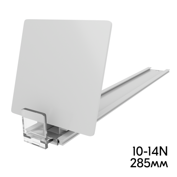 sk_Пружинный толкатель наклоный 75х74 мм FORTA QUADRA-1 10-14N,с ограничит. 20х25мм,10-14ньютонов,285мм