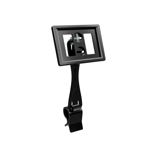 sk_Рамка ТЕХНО А8 черная, черный держатель TECHNO CL-UNBO 90мм