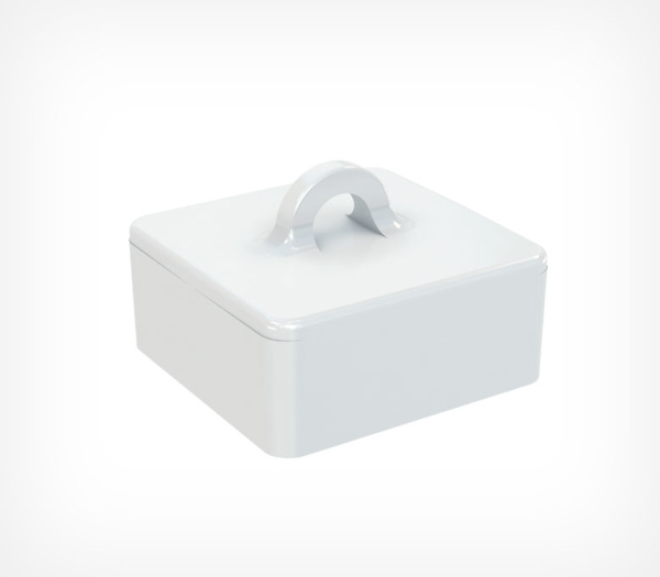 01_Петля для подвешивания с усиленным магнитным основанием MAGNET-LOOP, Белый