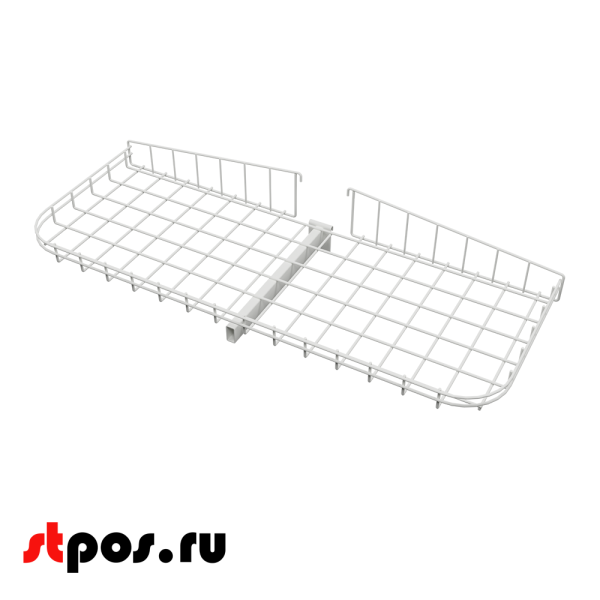 00_Корзина торцевая 1000 нижний ярус RAL9016 Транспортный белый