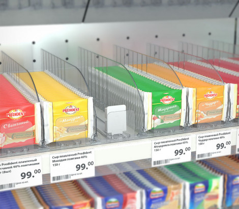 03_Пружинный толкатель 38х50 мм с ограничителем 55х56 мм (4-8 ньютонов) 385 мм